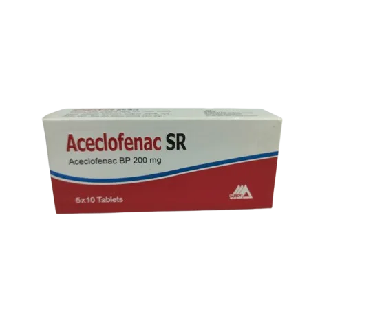 Aceclofenac SR (50pcs) 200mg