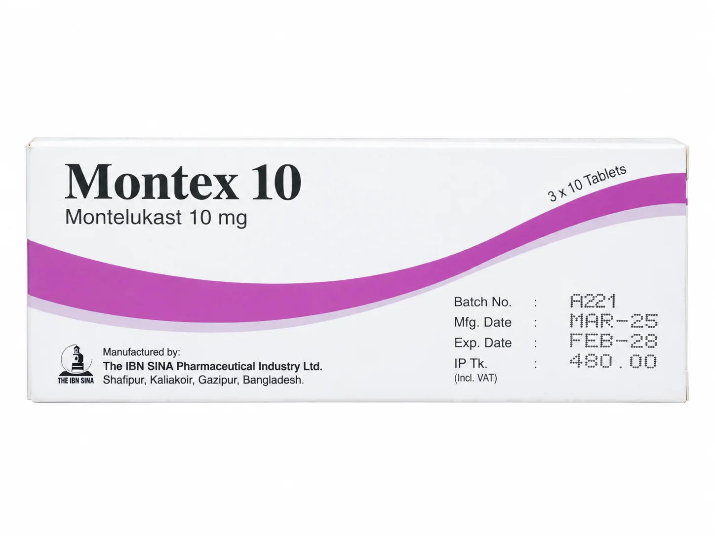Montex 10 mg (Tablet)