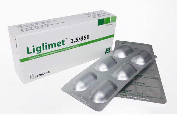Liglimet 2.5/850ng Tablet