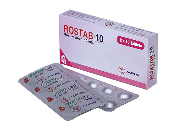 Rostab 10mg Tablet