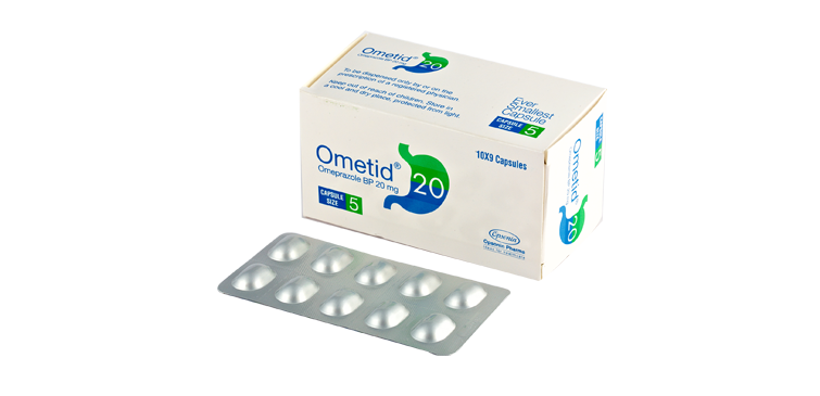 Ometid 20mg Tablet