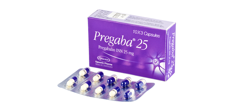 Pregaba 25mg Tablet