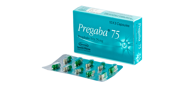 Pregaba 75mg Tablet
