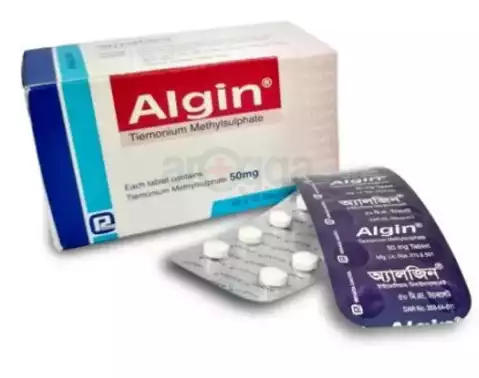 Algin 50 mg Tablet