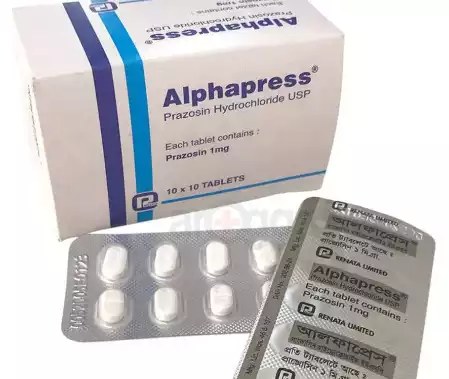 Alphapress 1 mg Tablet