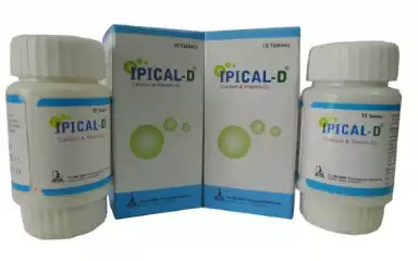 Ipical-D 500 mg+200 IU (Tablet)