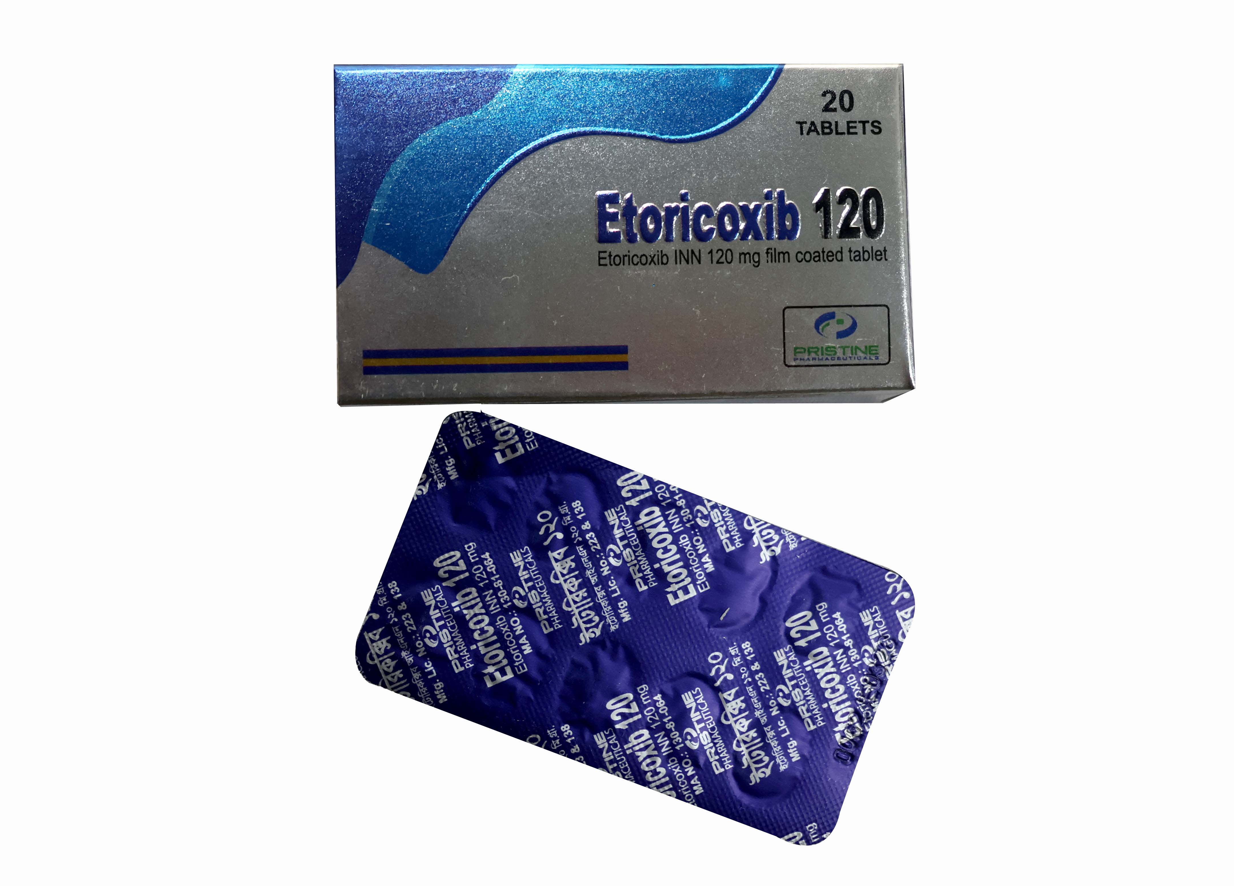 Etoricoxib 120 pristine
