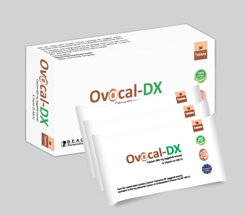 Ovocal-DX 600 mg+400 IU