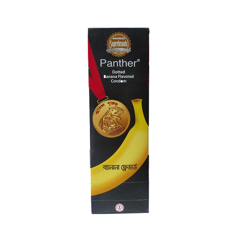 Panther Banana Condom (36 PCs) 180 mm