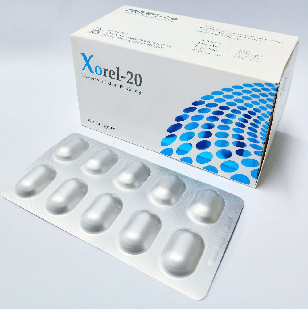 Xorel 20  cap (100 Pcs) 20 mg