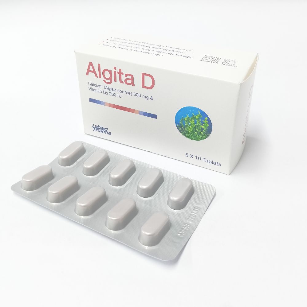 Algita D 500 (50pcs) 500mg+200iu