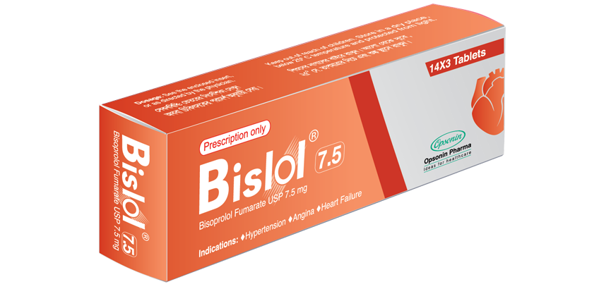 Bislol 7.5 (42 pcs) 7.5 mg