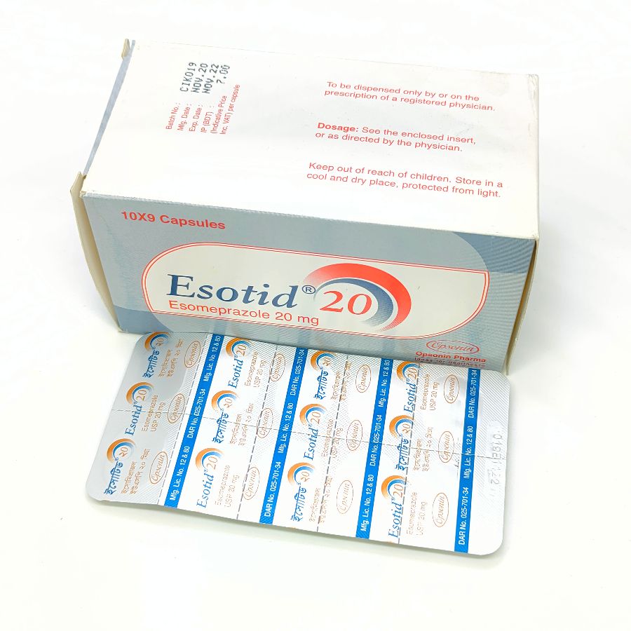 Esotid 20 cap