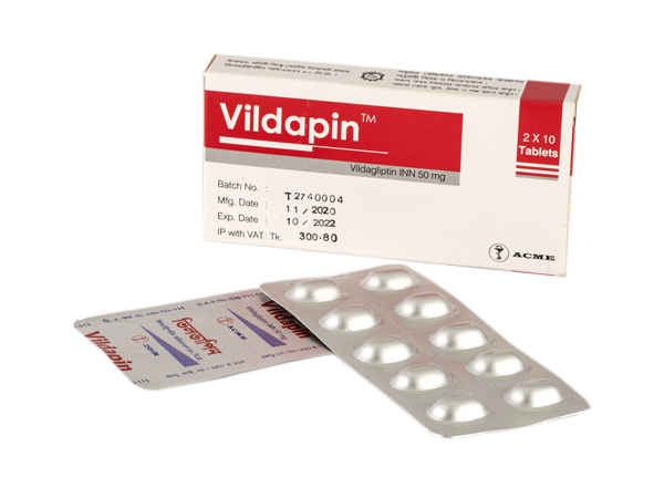 Vildapin 50mg Tablet