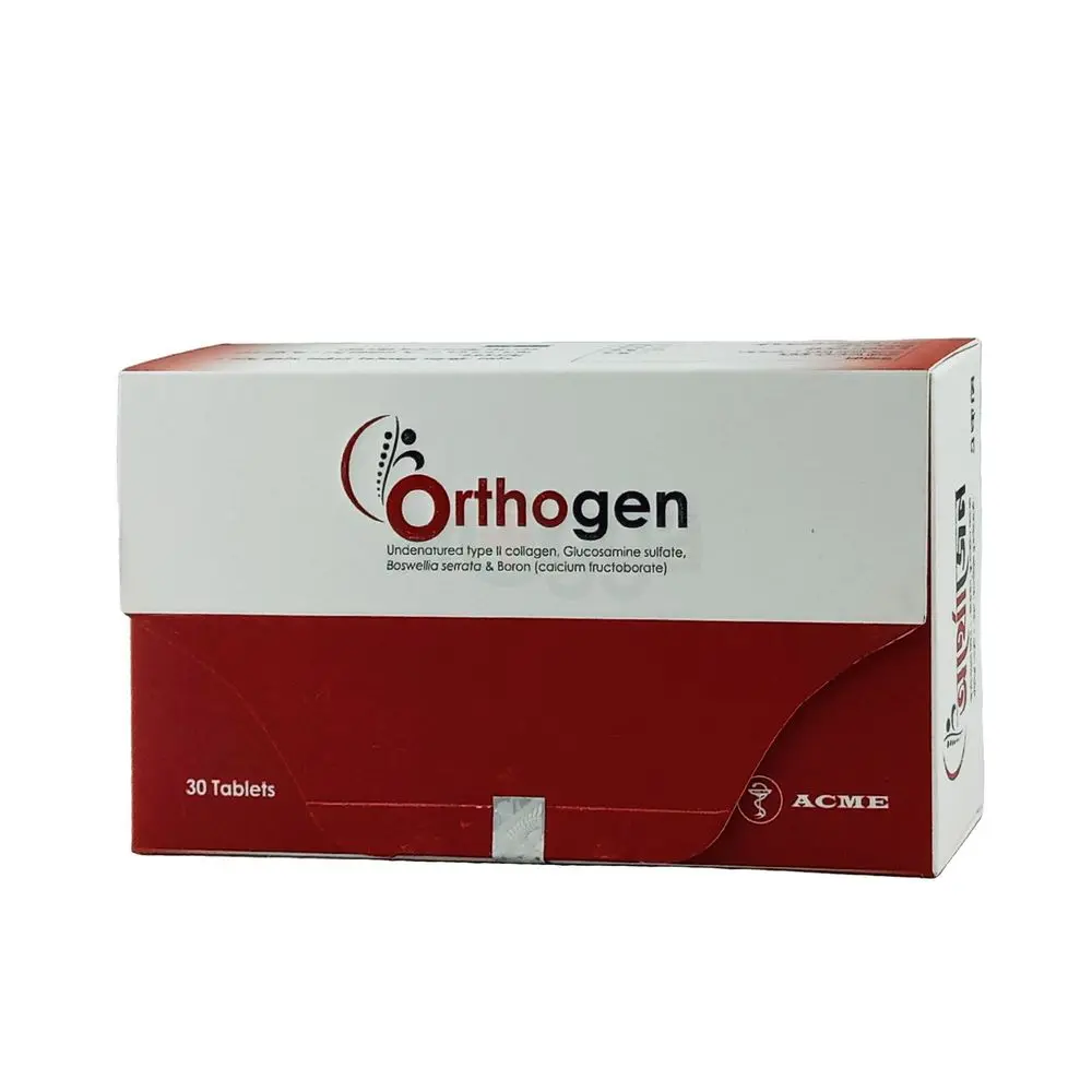 Orthogen (30 pcs) 20mg+750mg+50mg+.75mg
