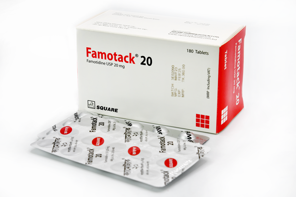 Famotack 20 (180 Pcs) 20 mg