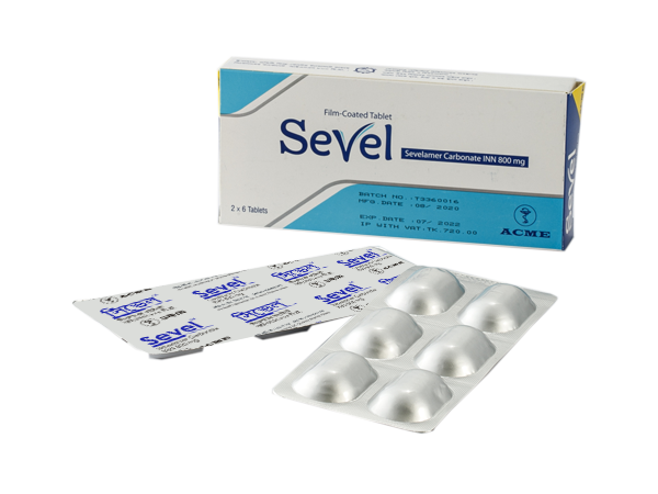 Sevel 800mg Tablet