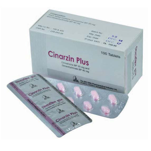 Cinarzin Plus 20+40mg