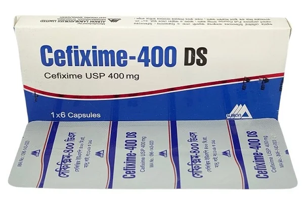 Cefixime Ds 400 (6 Pcs) 400 mg