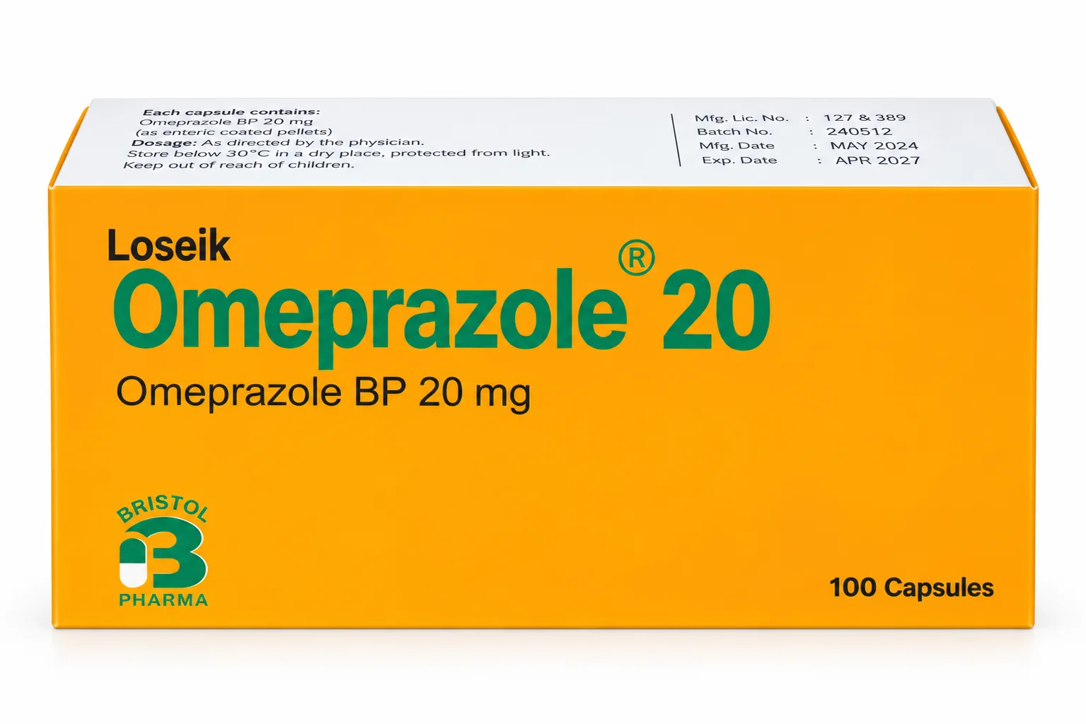 Loseik Omeprazole 20