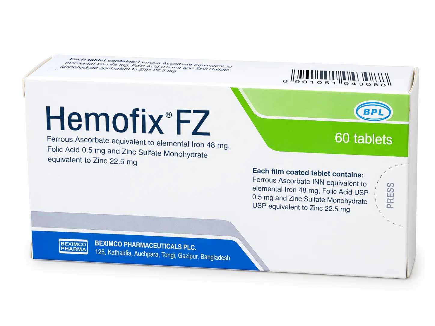 Hemofix FZ Tablet