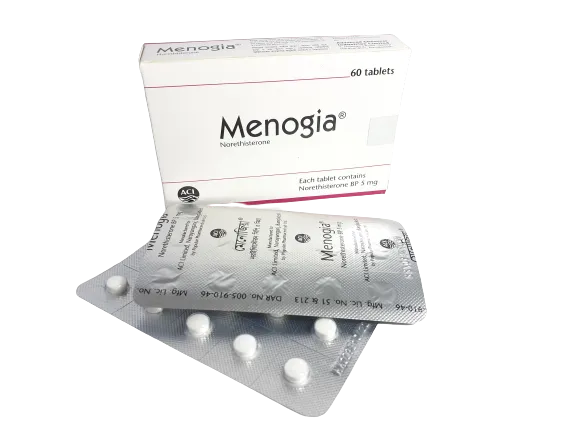 Menogia 5 (60 Pcs) 5 mg