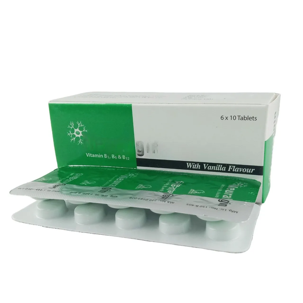 Neuralgin 100 mg+200 mg+200 mcg (Tablet)